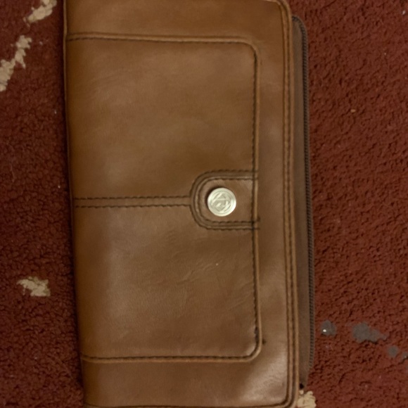 Leather wallet - Picture 1 of 2